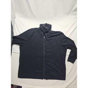 Snap-on Tools Hoodie Mens 4XB Black Red Full Zip Retro Hoodie Logo FLAW